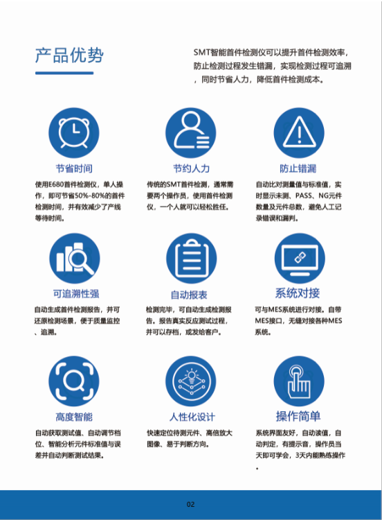 SMT智能首件检测仪系统E680宣传册（2020版）